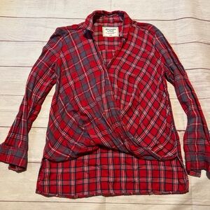 Abercrombie & fitch Plaid Shirt size xs